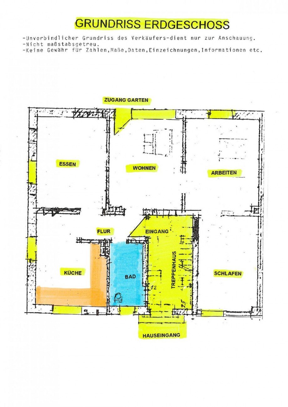8 Erdgeschoss Grundriss Keine Gew�hr Mehrfamilienhaus Bamberg