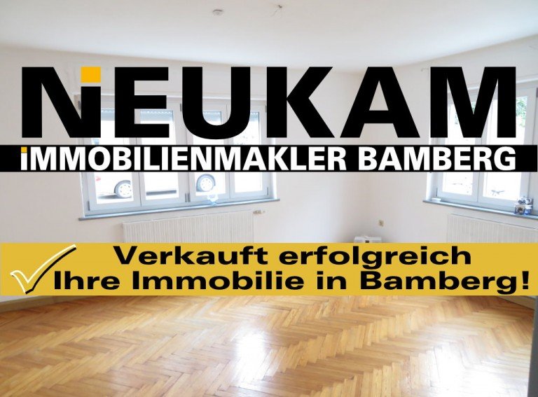 1 Wohnzimmer Bamberg Wohnung BAMBERG-N�HE ZENTRUM: MODERNISIERTE 3-ZIMMER-WOHNUNG(=SOFORT FREI) MIT BALKON F�R 235.000,-EURO