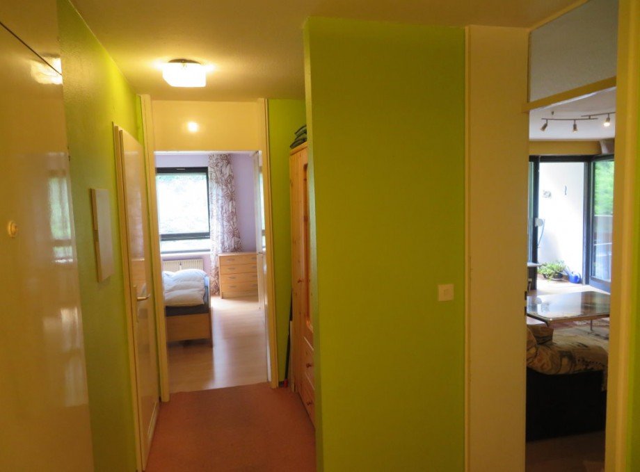 8 Flur+Blick Schlafzimmer Wohnung Bamberg