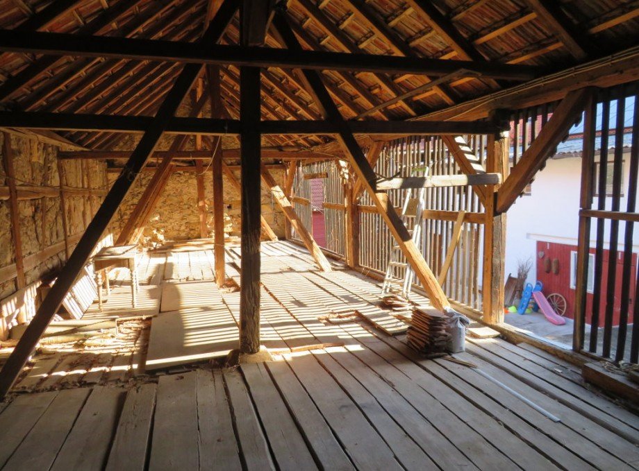 21 Innenhof oberhalb der alten st�lle R�CKGEB�UDE Mehrfamilienhaus Bamberg