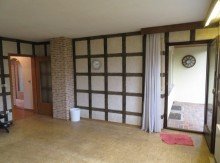 11 Erdgeschoss Wohnen+Zugang Terrasse WARUM NICHT RECKENDORF? FREISTEHENDES HAUS ZUM KOMPLETT-SANIEREN+2 GARAGEN-673m2 F�R 185.000,-EURO