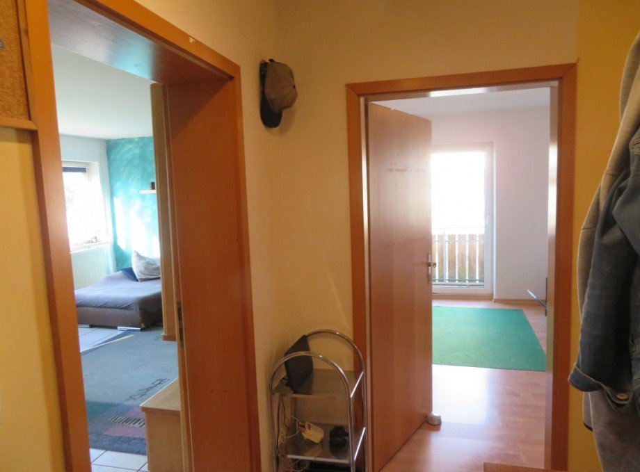 11 Diele+Blick Wohnen+Eltern Wohnung Memmelsdorf