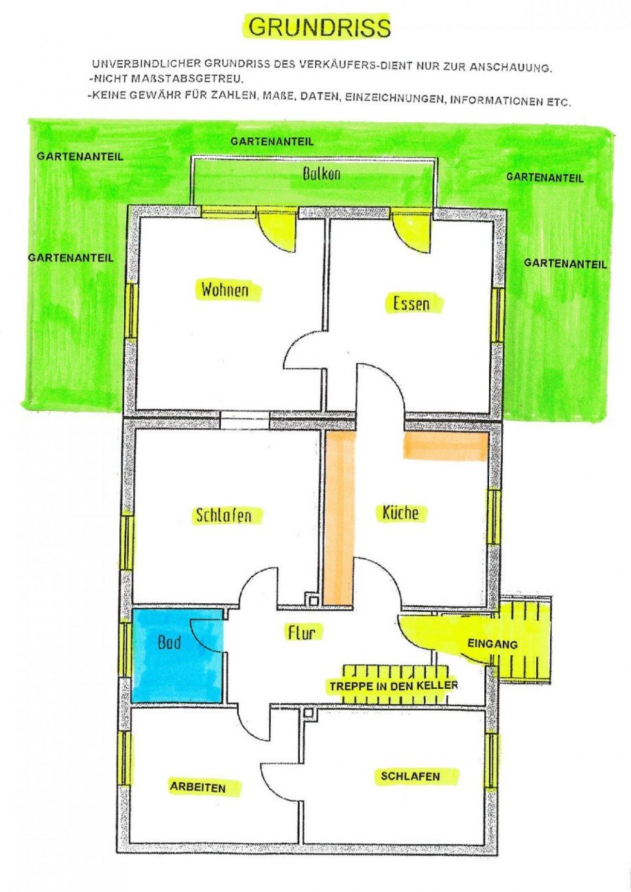 5 Grundriss Keine Gew�hr Wohnung Stegaurach