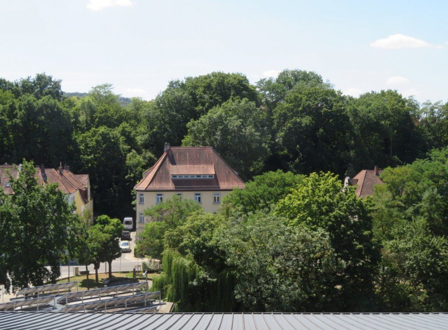 19 Blick vom Fenster Wohnung Bamberg