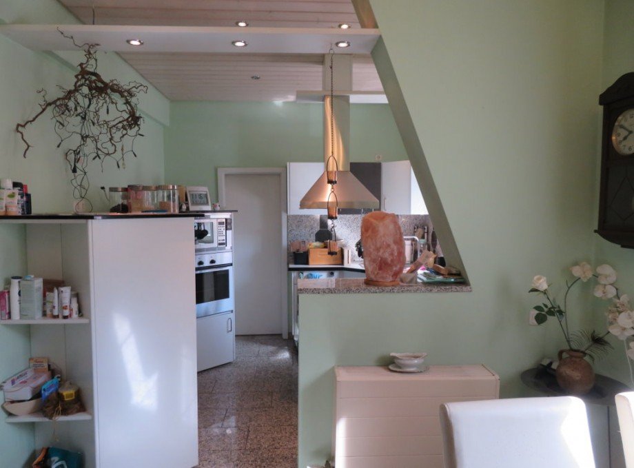 19 Hinterhaus K�che Pensionen Ha�furt
