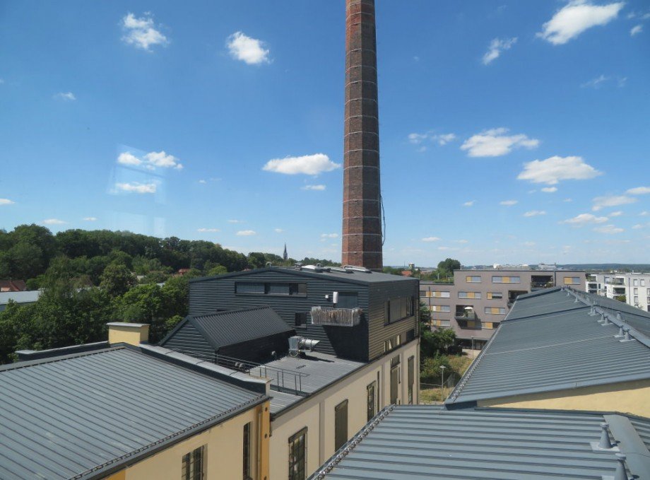 25 Ausblick vom 2.Fenster Wohnung Bamberg