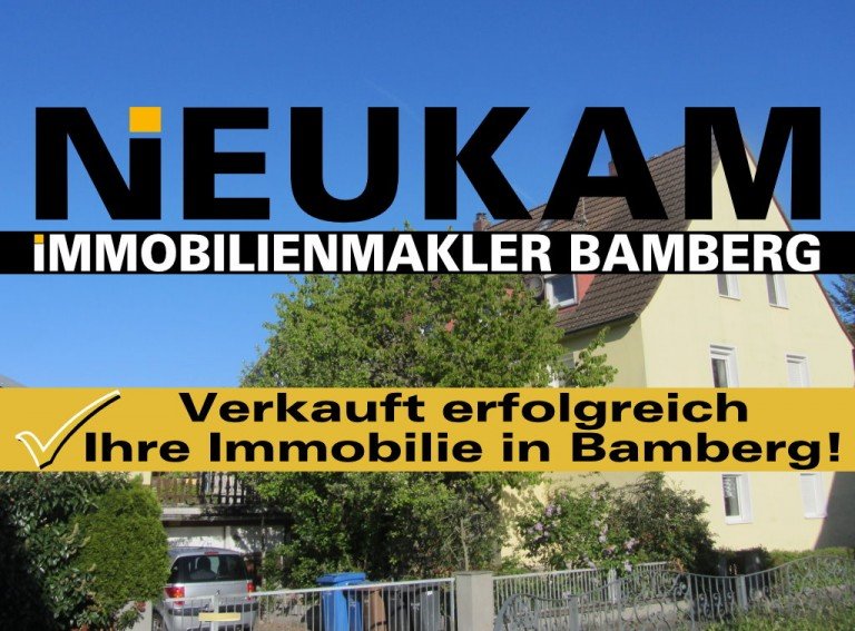 1 Ansicht Bamberg Mehrfamilienhaus BAMBERG-GARTENSTADT: HAUS MIT 4 WOHNUNGEN(= 3 WOHN. LEER!!)+ 2 GARAGEN AUF 432m2 F�R 515.000,-EURO