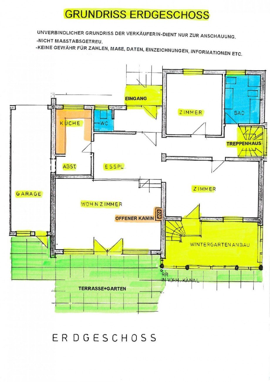 4 Erdgeschoss Grundriss Keine Gew�hr Einfamilienhaus Bamberg