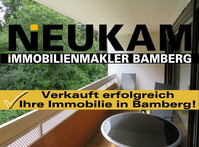 1 Blick ins Gr�ne Bamberg Wohnung BAMBERG-ABTSBERG:GROSSE 2-ZIMMER-WOHNUNG(=SOFORT FREI) MIT BALKON+BLICK INS GR�NE F�R 219.000,-EURO