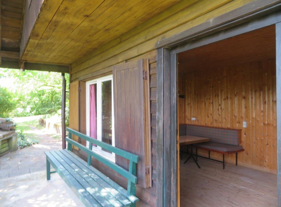 18 Zugang Holzh�tte Freizeitgrundst�ck Hallstadt