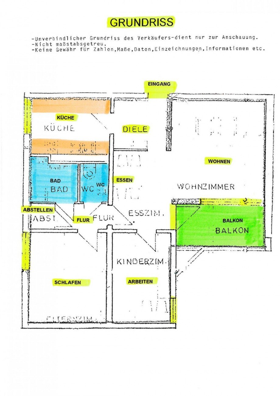 5 Grundriss Keine Gew�hr Wohnung Bamberg