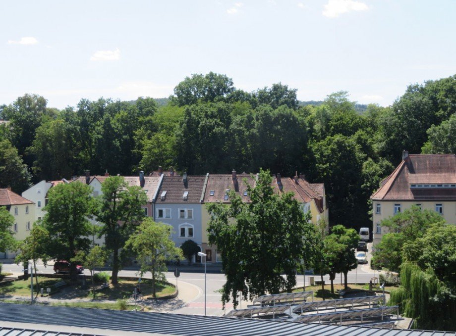 18 Blick vom Fenster Wohnung Bamberg