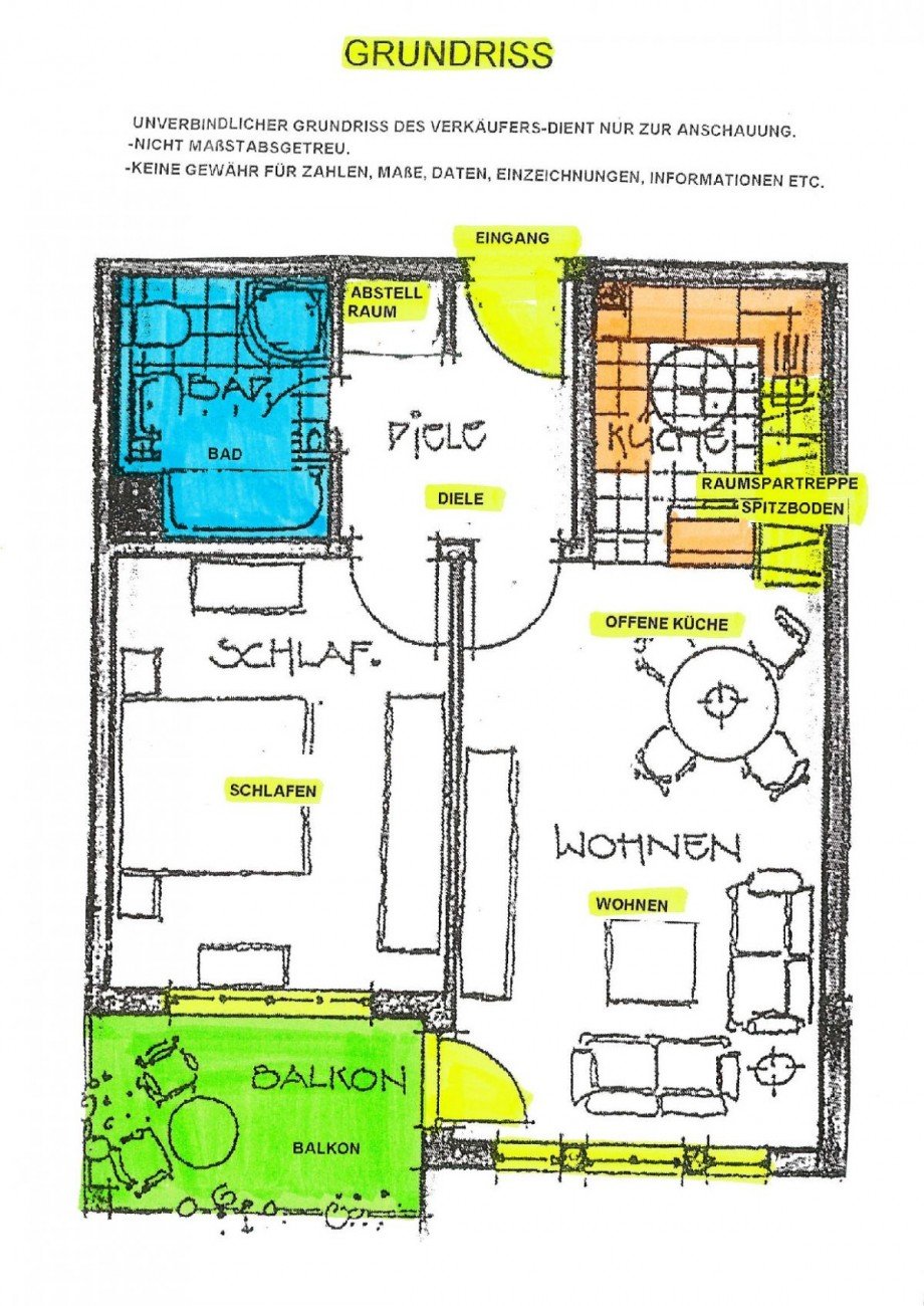 6 Grundriss Keine Gew�hr Wohnung Bamberg