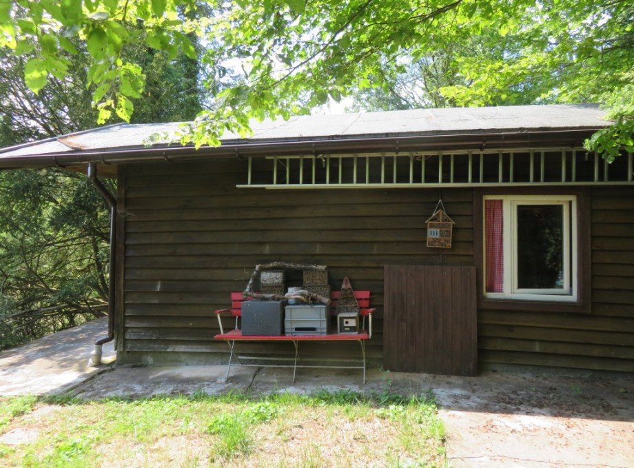 23 Holzh�tte Freizeitgrundst�ck Hallstadt