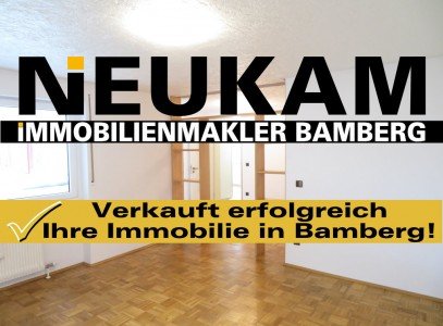 Hauptbild BAMBERG-OST-NÄHE BAMBADOS: MODERNISIERTE 3-ZIMMER-WOHNUNG(=SOFORT FREI) MIT BALKON FÜR 249.000,-EURO