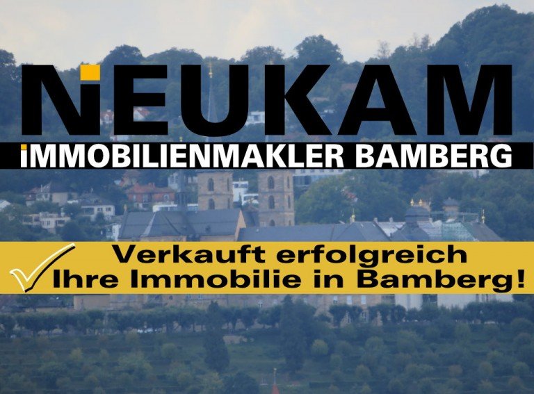 1 Vergr�sserter Ausblick vom Balkon Bamberg Wohnung BAMBERG-OST: ALTSTADTBLICK! MODERNISIERTE 2-ZIMMER-WOHNUNG(=HOCHHAUS) MIT BALKON F�R 135.000,-EURO