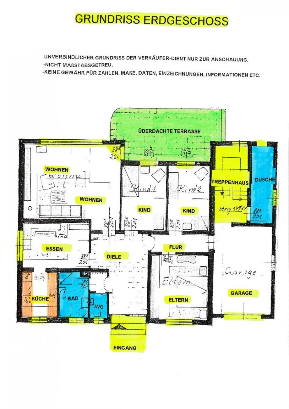 5 Erdgeschoss Grundriss Keine Gew�hr Haus Hirschaid