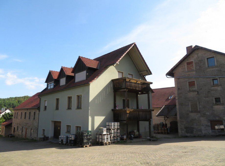 22 Hinterhaus+ehemalige Brauerei Pensionen Ha�furt