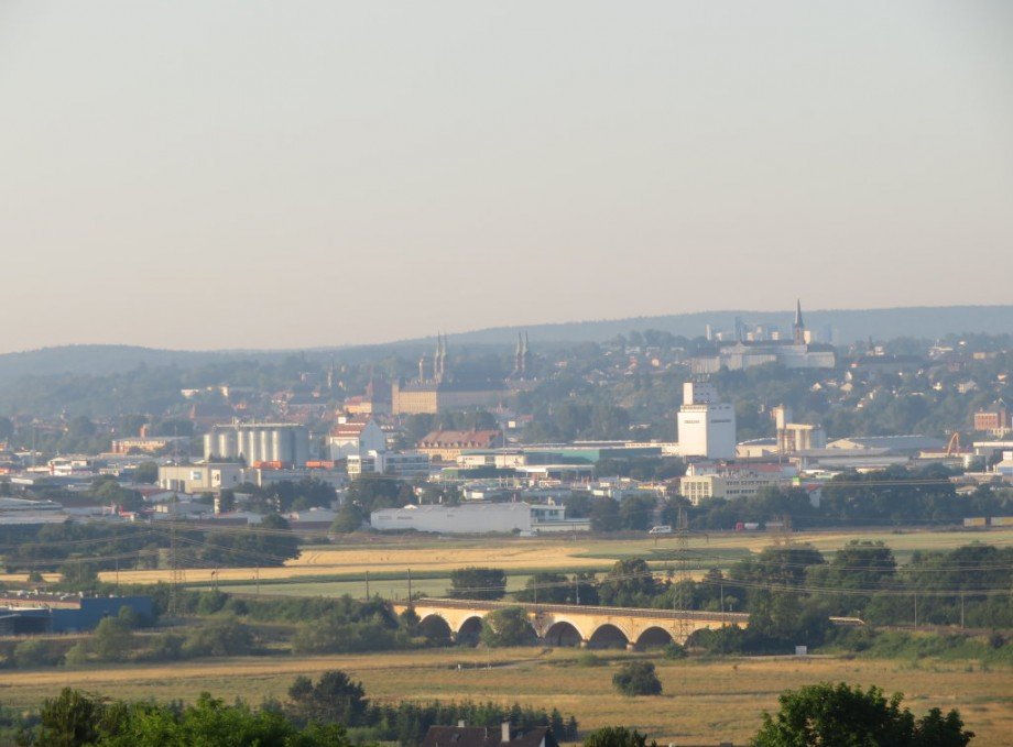 7 vergr��erter Ausblick Freizeitgrundst�ck Hallstadt