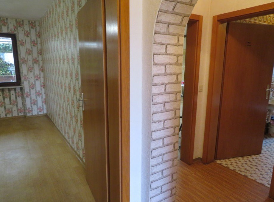 8 Erdgeschoss Diele+Blick Arbeiten Haus Baunach