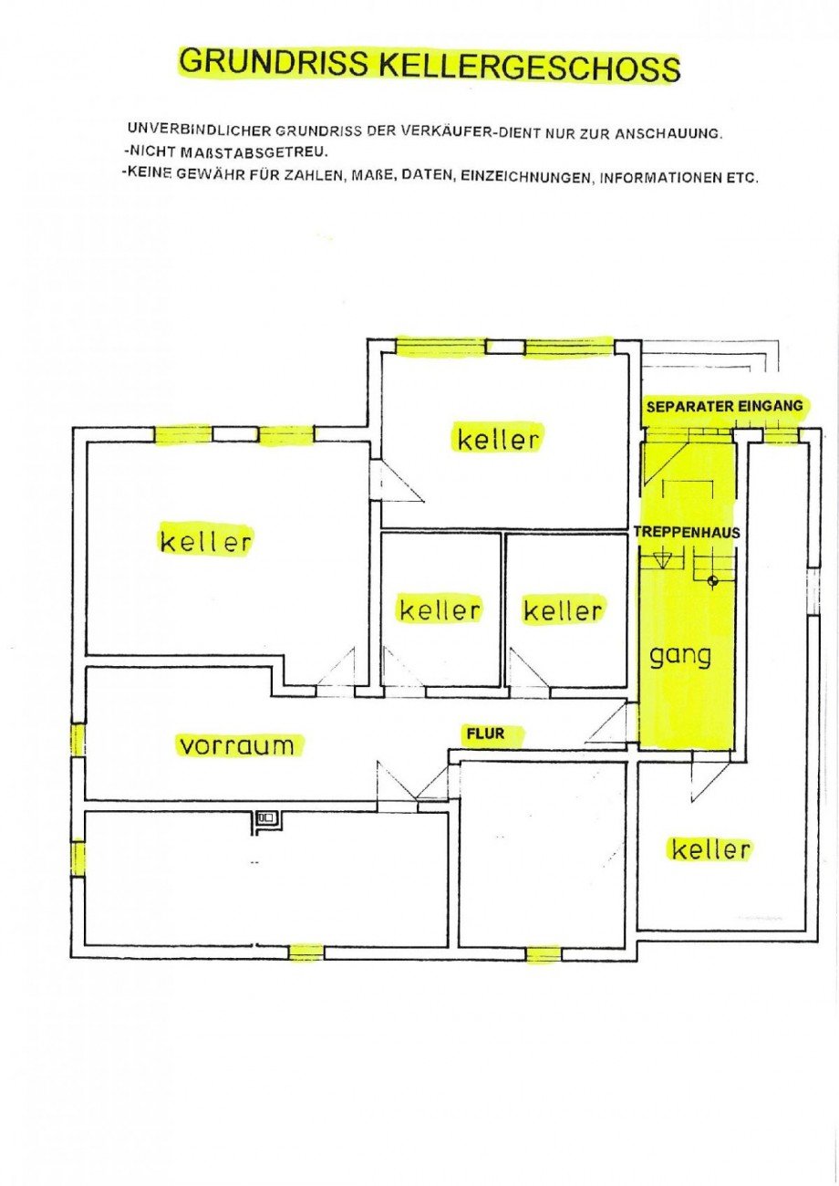 21 Kellergeschoss Grundriss Keine Gew�hr Haus Strullendorf