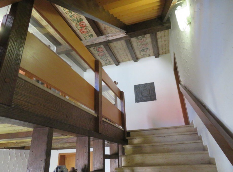 12 Treppe zu den Fremdenzimmern Pensionen Ha�furt