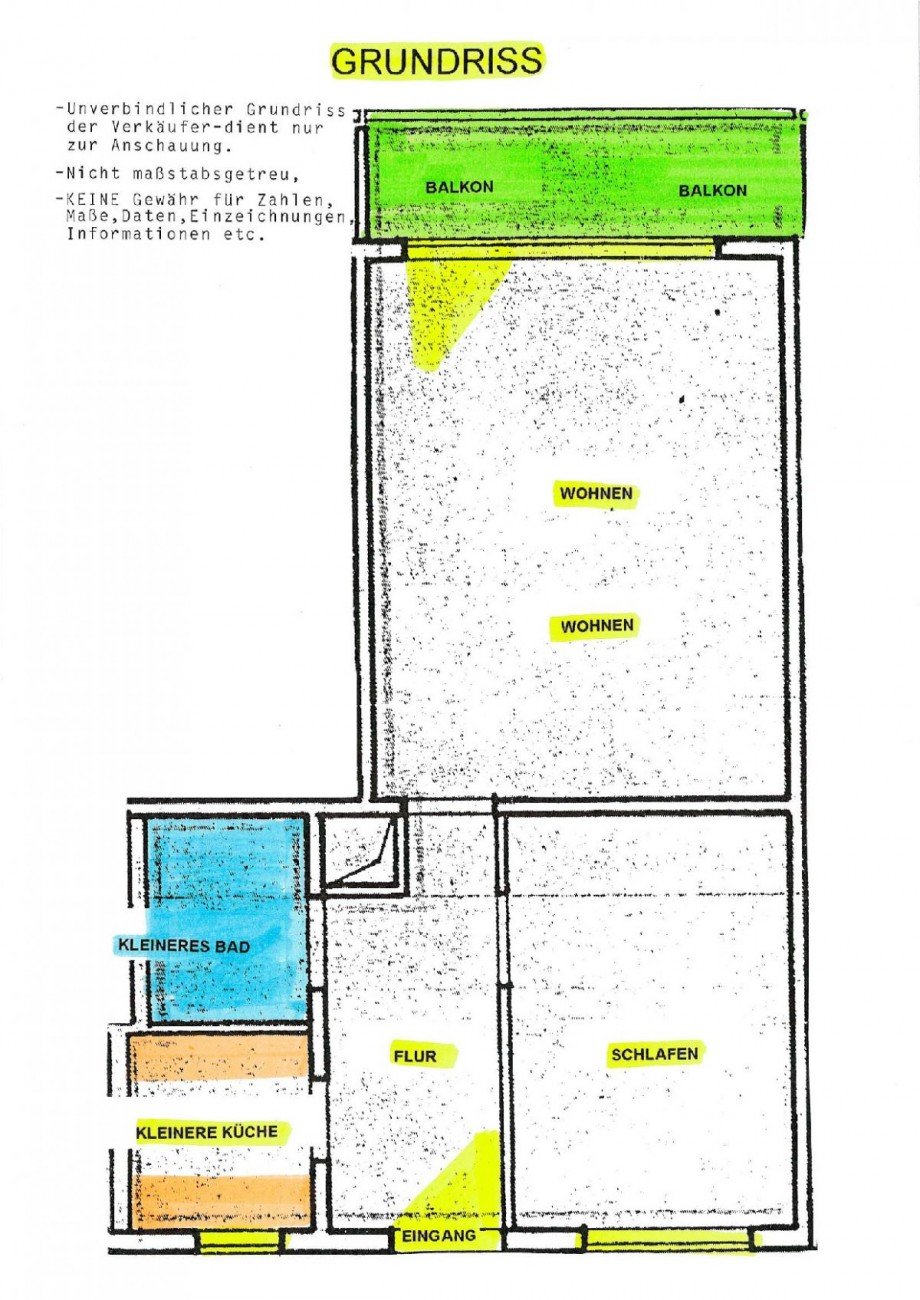6 Grundriss Keine Gew�hr Wohnung Bamberg
