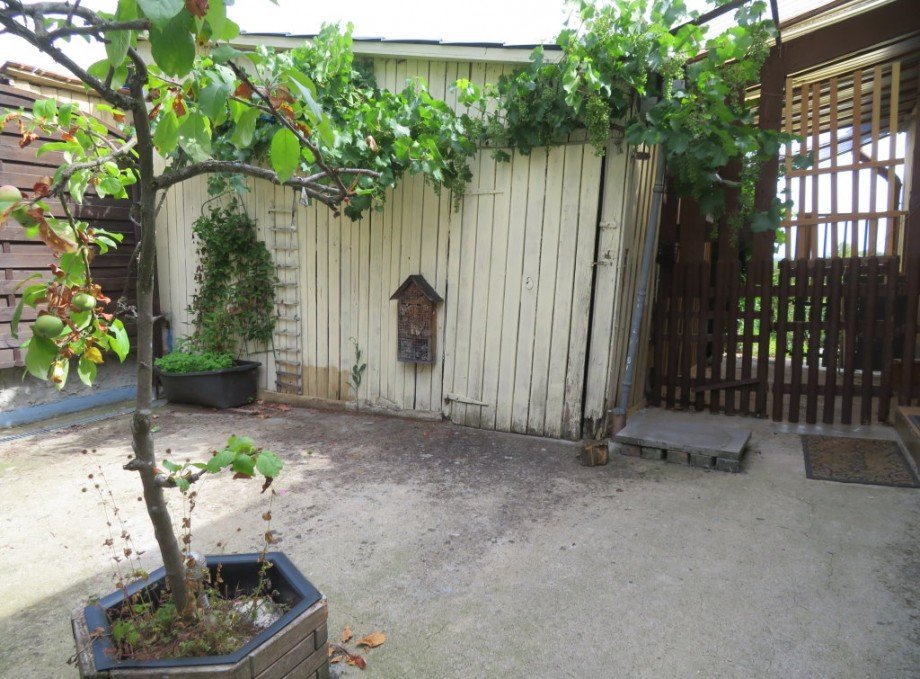 8 kleiner Innenhof Haus Bischberg
