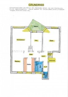 6 Grundriss Keine Gew�hr BAMBERG-OST-N�HE BROSE.:MODERNISIERTE 4-ZIMMER-WOHNUNG(=WIE BAD etc.)MIT BALKON F�R 289.000,-EURO