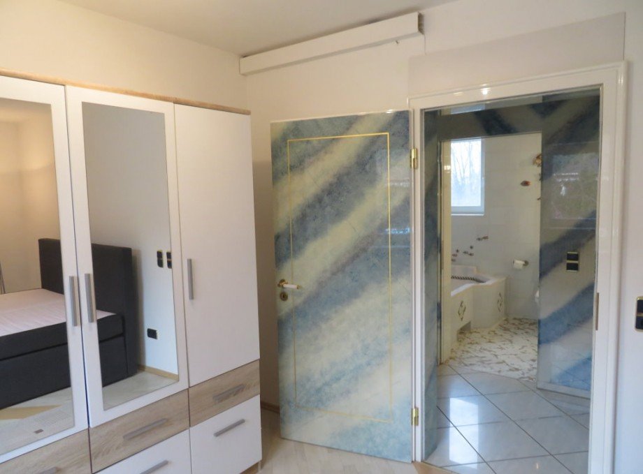 25 Obergeschoss Schlafen+Blick Bad Haus Stegaurach