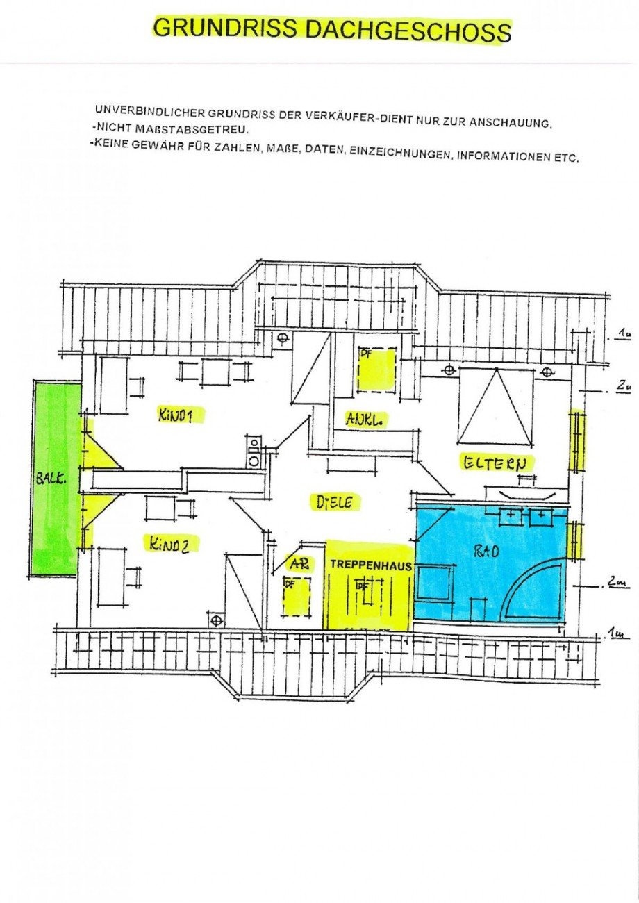 11 Dachgeschoss Grundriss Keine Gew�hr Einfamilienhaus Stegaurach