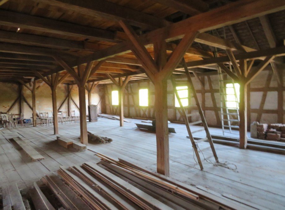 23 Dachgeschoss Scheune R�CKGEB�UDE Mehrfamilienhaus Bamberg