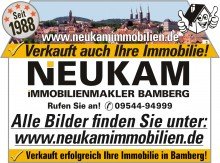 2 www.neukamimmobilien.de BAMBERG-N�HE GARTENSTADT: 3-ZIMMER-WOHNUNG(=SOFORT FREI-IM HOCHHAUS)MIT BALKON F�R 167.000,-EURO