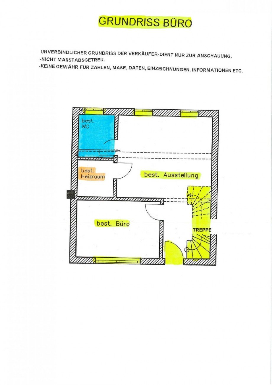 21 Grundriss B�ro Keine Gew�hr Haus Stegaurach