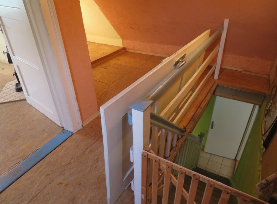 20 Treppe ins Dachgeschoss Haus Bamberg