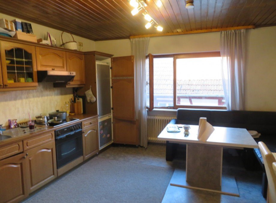 16 Wohnung Obergeschoss K�che Mehrfamilienhaus Bamberg