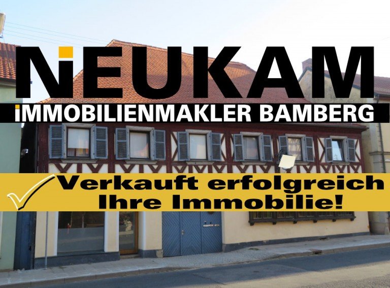 1 Ansicht Bamberg Mehrfamilienhaus SCHE�LITZ: �LTERES WOHN-GESCH�FTSHAUS ZUM KOMPLETT-RENOVIEREN AUF 1175m2 F�R 329.000,-EURO