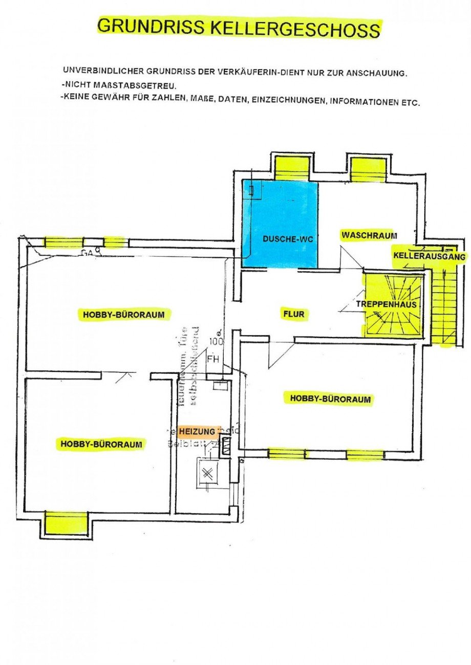 21 Kellergeschoss Grundriss Keine Gew�hr Einfamilienhaus Bamberg