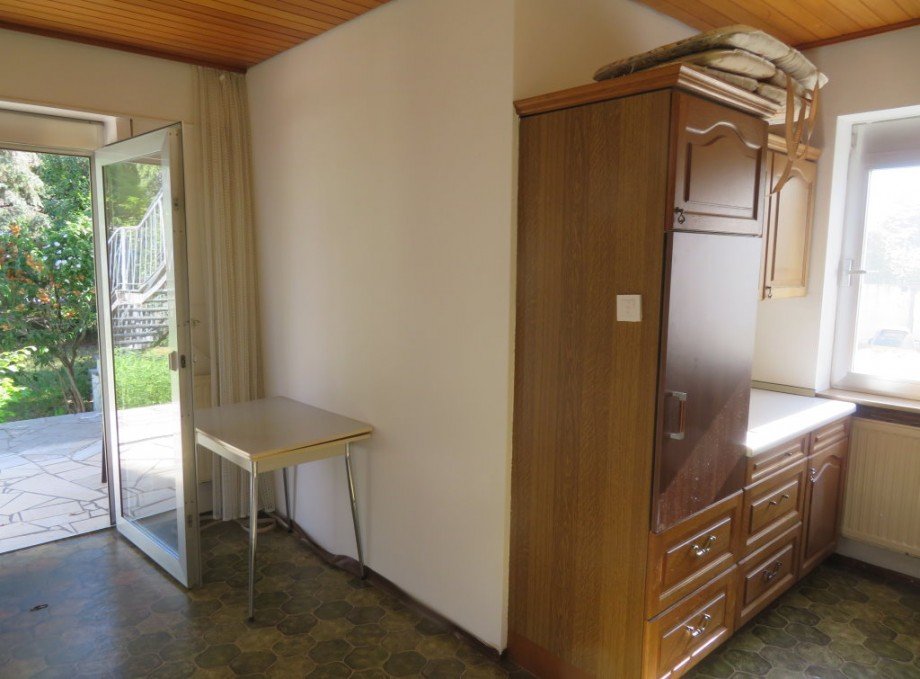 10 Erdgeschoss K�che+Zugang Terrasse Haus Bamberg