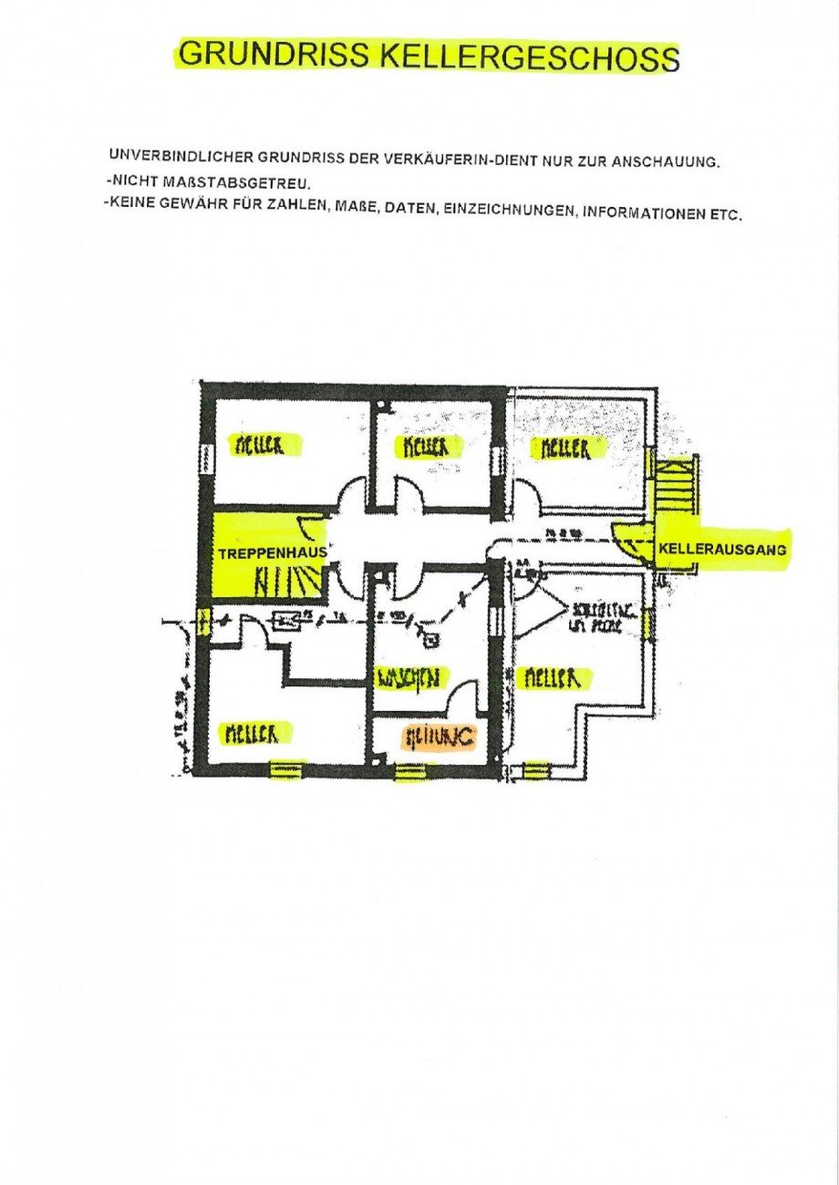 24 Kellergeschoss Grundriss Keine Gew�hr Haus Bamberg